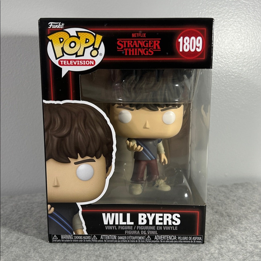 Funko Pop! Will Byers Vinyl Figure - Black and Red